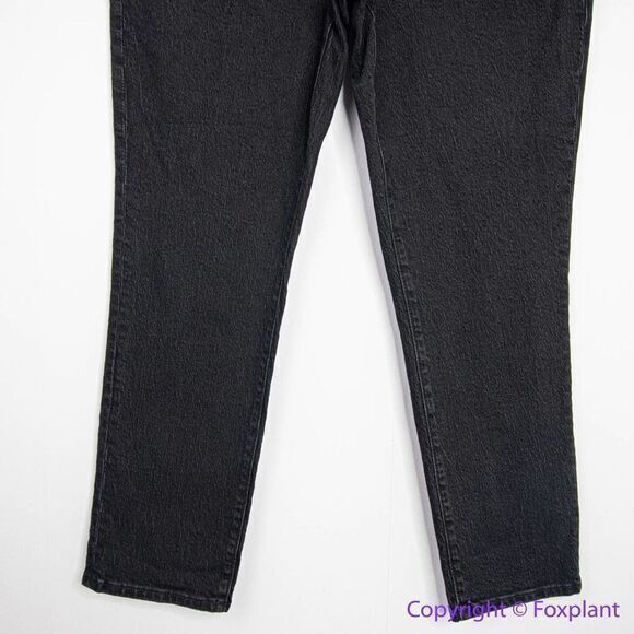 NEW Madewell The Mid-Rise Perfect Vintage Jeans Clean Black Wash, 26 - Picture 4 of 15